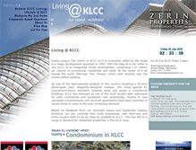 Tablet Screenshot of klcc-living.com